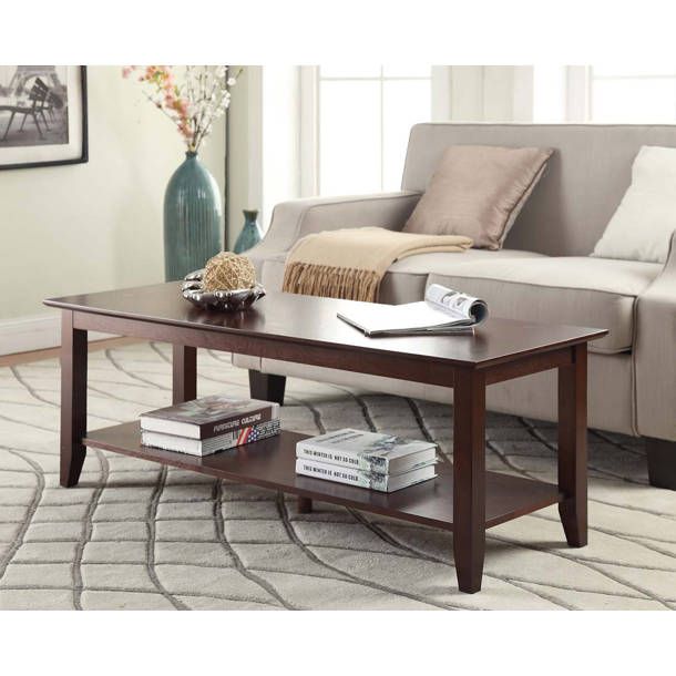 Charlton Home® Rustic Solid Wood Slate Coffee Table &Amp; Reviews | Wayfair inside