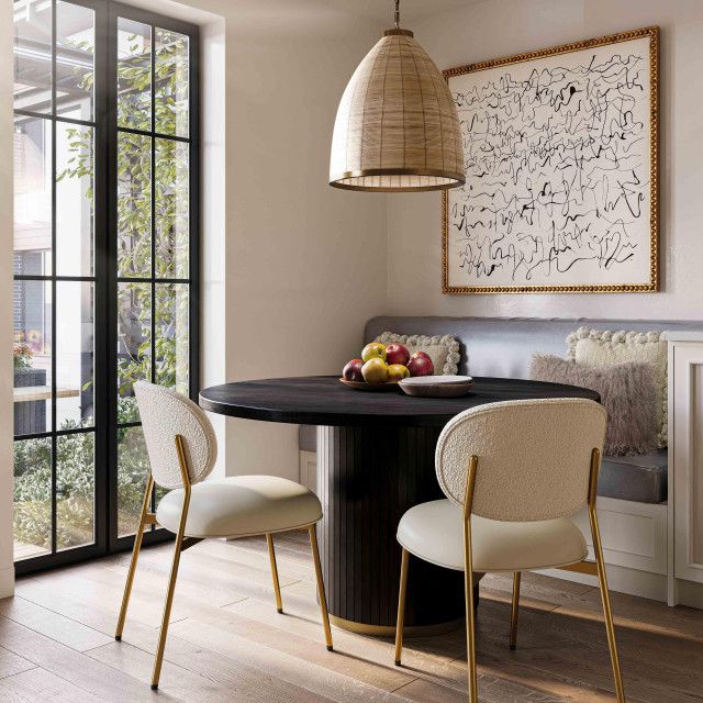 Styling Your Home Around the Sophisticated Chelsea Black Oak Dining Table