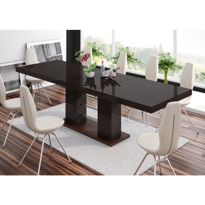 Cortex Linosa Dining Table, Brown | Extendable Dining Table, Dining ... intended for