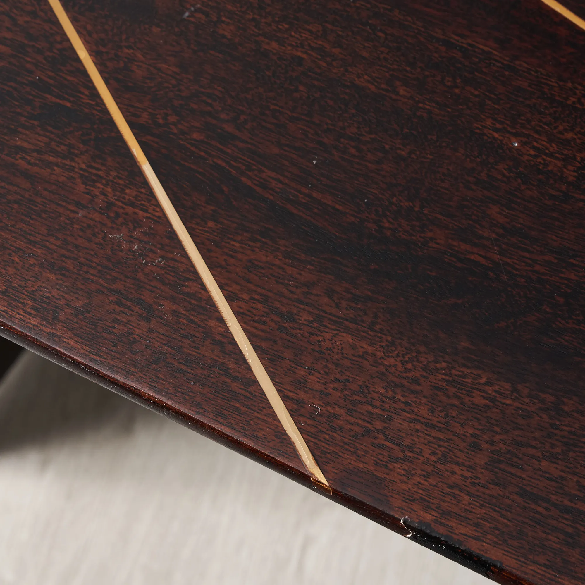 Dimitri Dark Brown Wooden Dining Table within