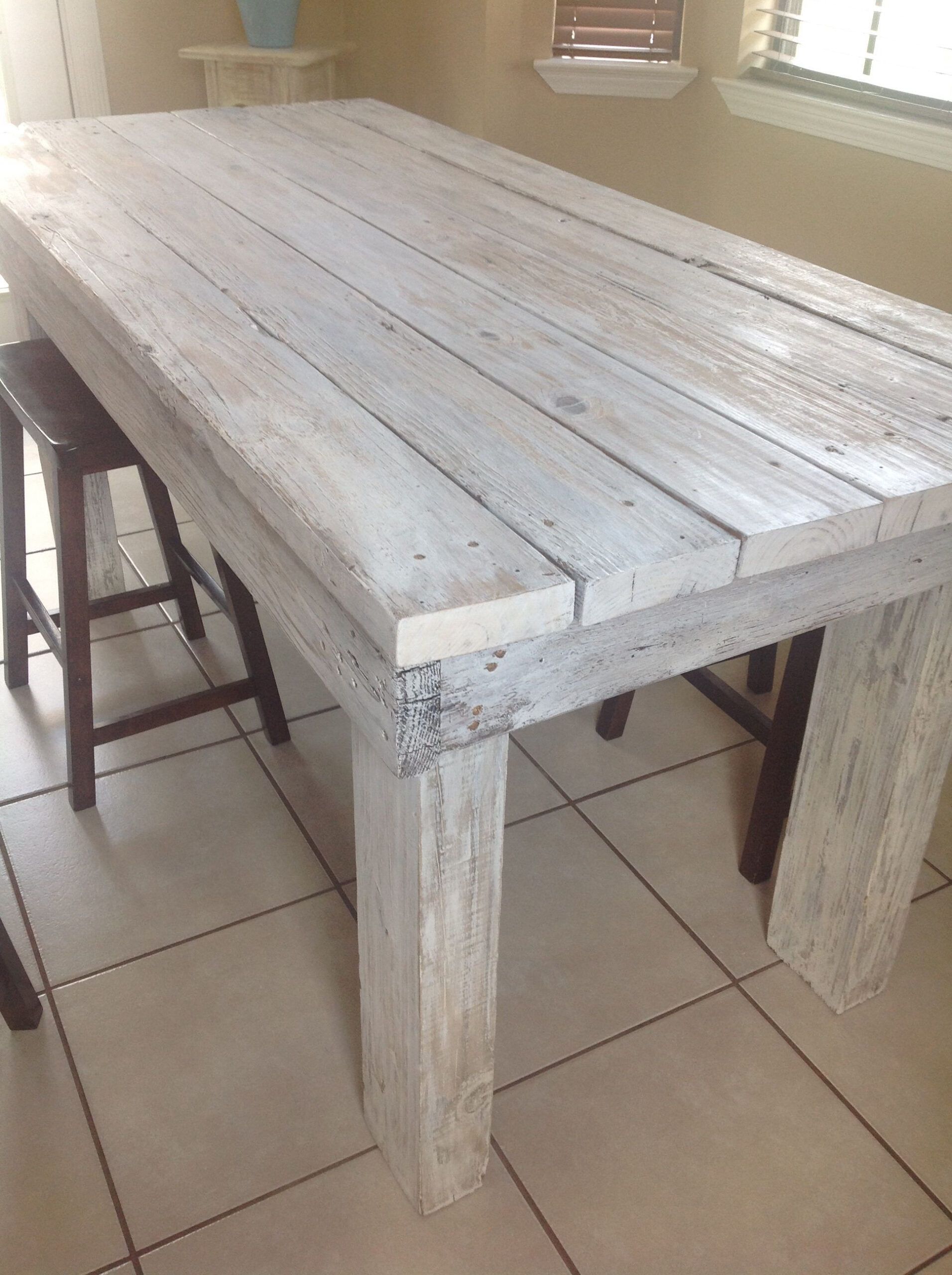 Distressed Kitchen Table, Made By Yours Truly! Love It | Distressed ... with