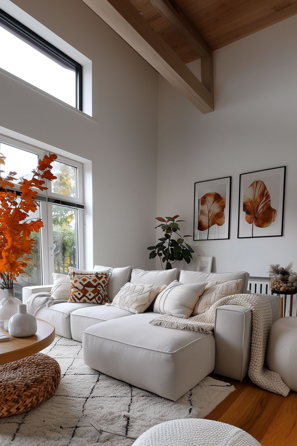 Elevate Your Space With Elegance! In 2024 | Family Living Rooms, Living ... throughout Elevate Your Space with Demy's Natural White Metal and Wood Accents