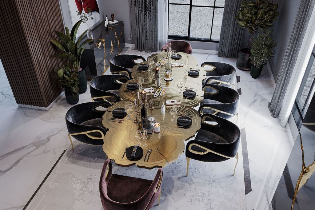 Fall In Love With This Modern Dining Table Selection regarding A Closer Look at the Design Potential of a Multi Color 5 Foot Dining Table