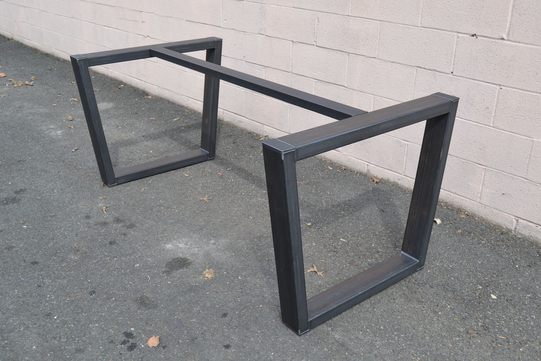 Hand Crafted Industrial Style Steel Table Base By Steeldesign ... inside Exploring the Unique Appeal of Metal-Base Carbon Fiber Tables