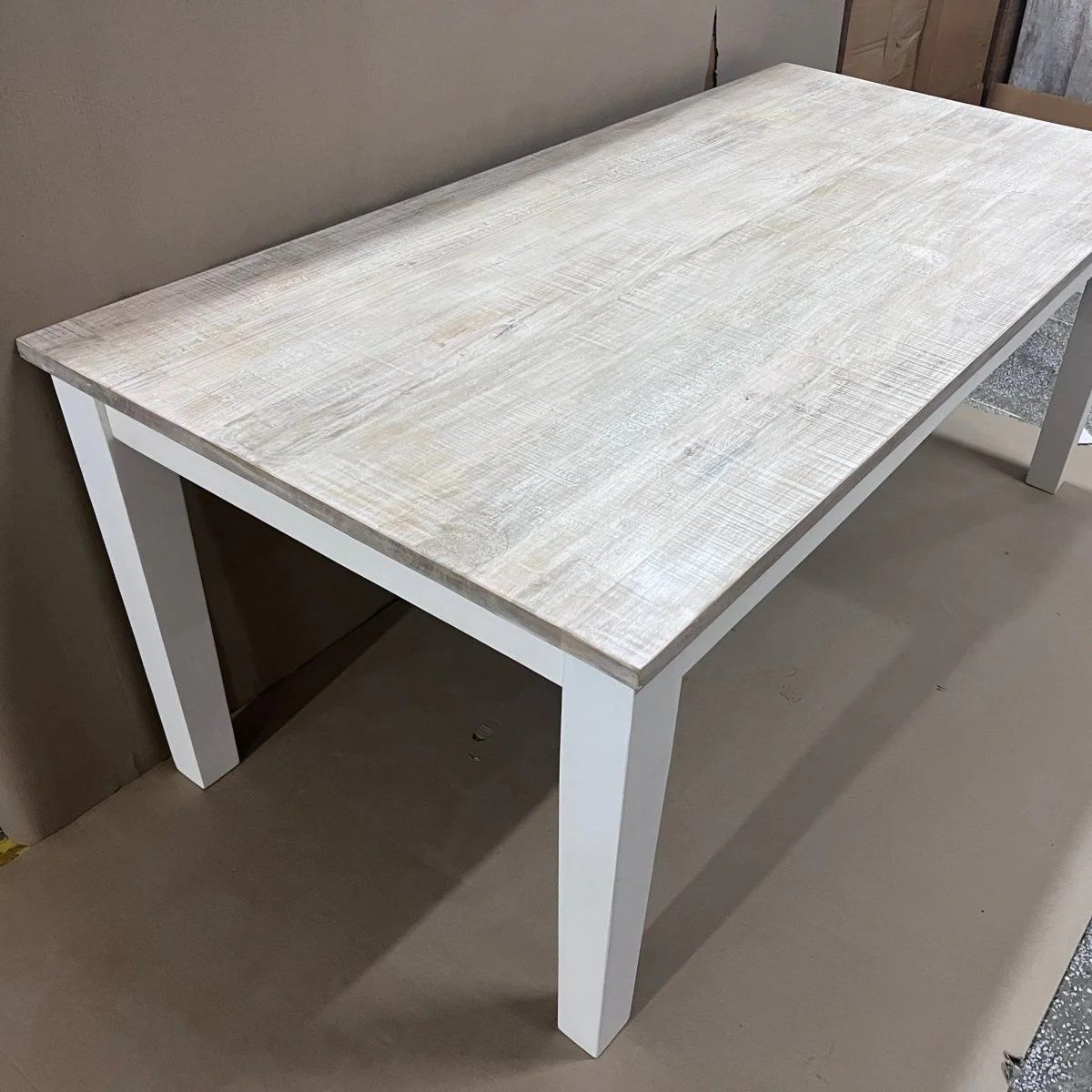 How To Apply Whitewash Finish To A Dining Table | Storables inside The Art of Styling Your Dann Foley Whitewash and Light Brown Table