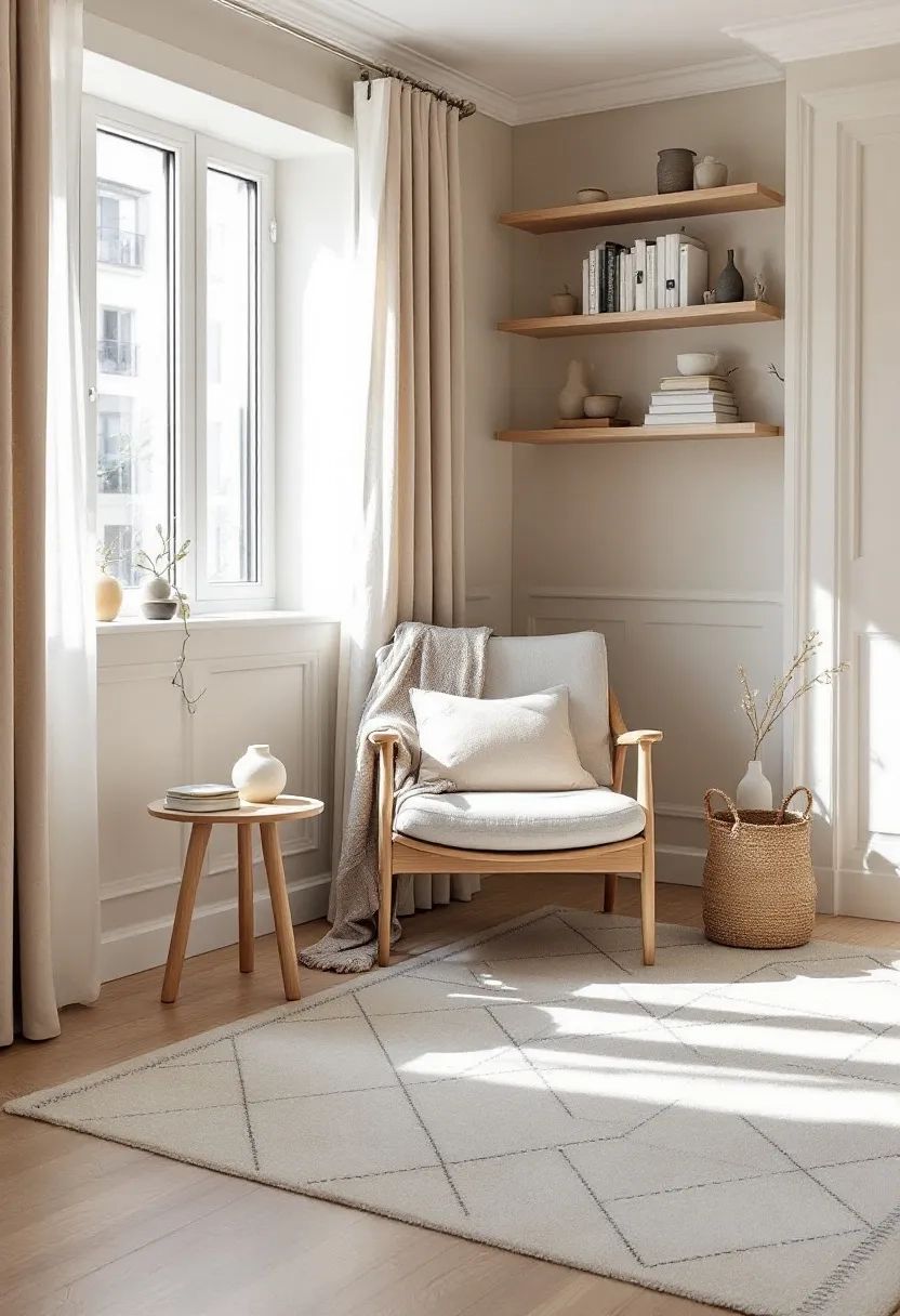 How To Create A Cozy Reading Nook In 8 Steps - Edward George inside Creating Cozy Nooks How the Benzara BM177900 Light Oak Set Elevates Your Space