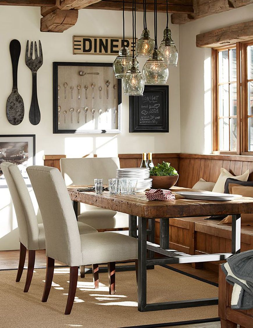 How To Make A Rustic Dining Room Table At Beverly Browning Blog in How to Style Your Rustic Minimalist Wood and Iron Dining Bench