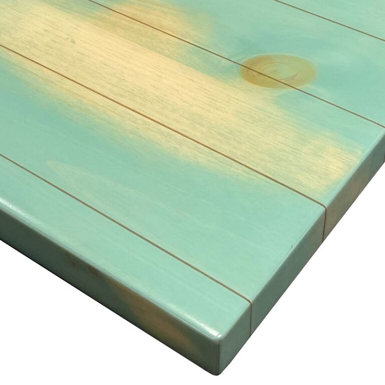 Knotty Pine Veneer With Matching Veneer Edge-Custom Distressing ... intended for How Pine Veneer Enhances the Look of Pedestal Tables
