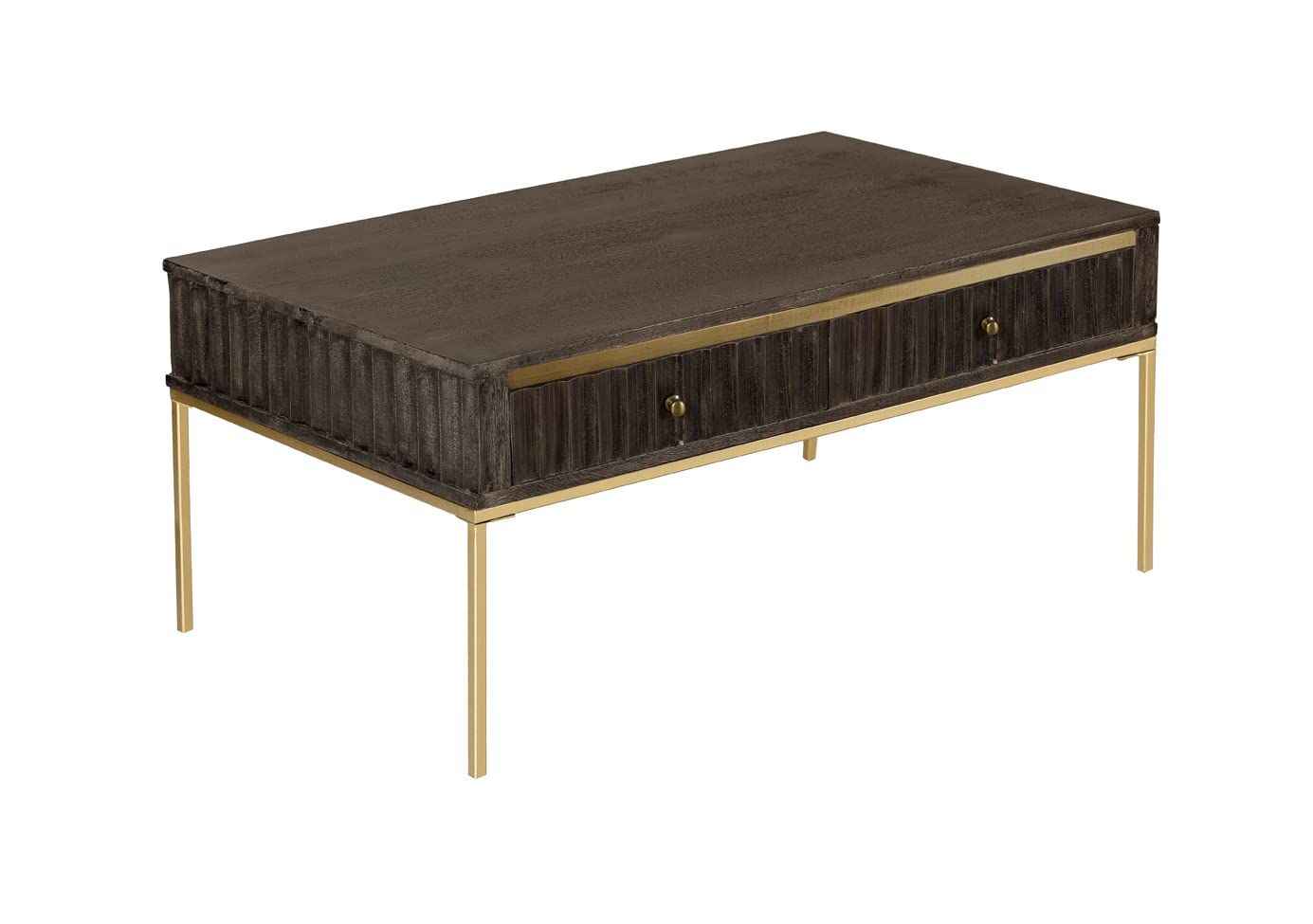 Kraft Bazaar Coffee Table | Centre Table For Living Room | Solid Wood ... within Beyond the Surface How a Tobacco Brown Coffee Table Enhances Room Functionality