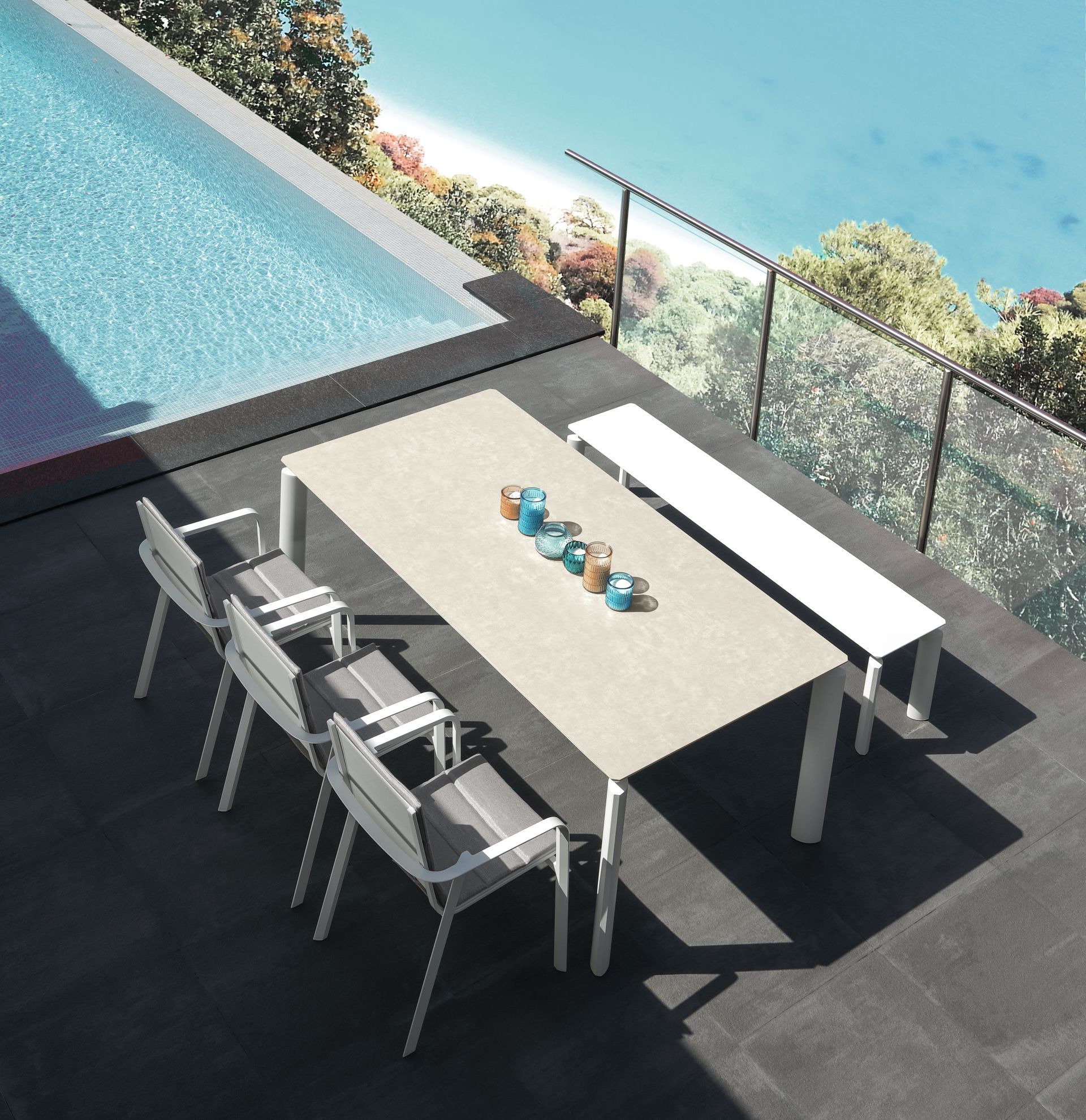 Milo Dining Table D90 | Italian Garden Furniture: Talenti within The Essential Guide to Choosing a Milo Dining Table Large