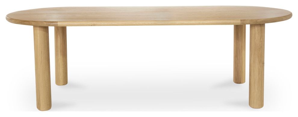 Milo Dining Table Large - Transitional - Dining Tables - By Moe's Home ... intended for The Essential Guide to Choosing a Milo Dining Table Large