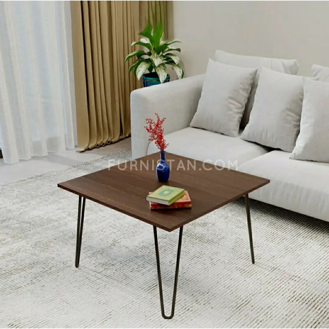 Mocha Coffee Table - Furnistan.com in Achieving an Industrial Look with Antiqued Mocha Coffee Tables
