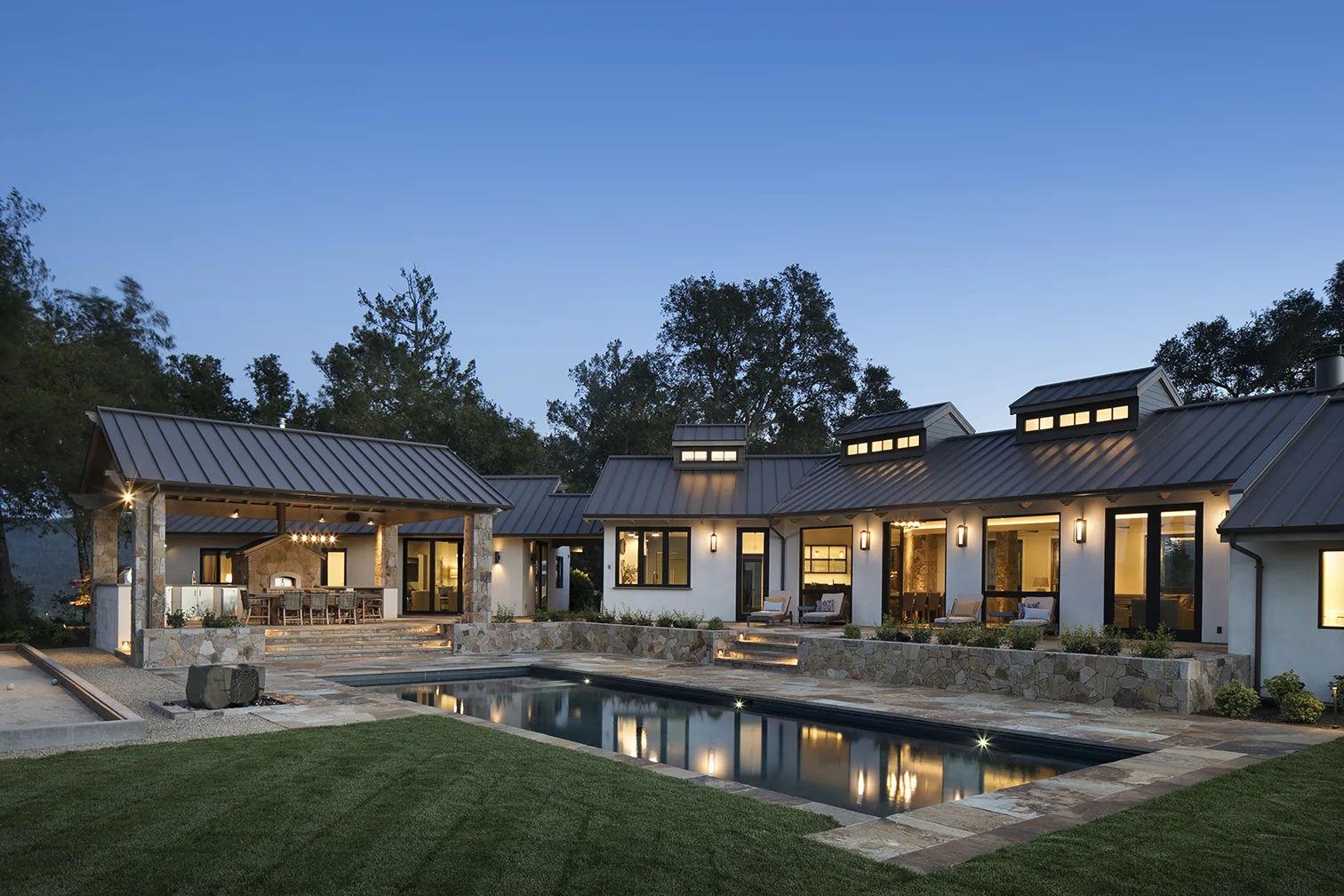 Modern Farmhouse | Napa Valley Builder — Schmitt + Company inside