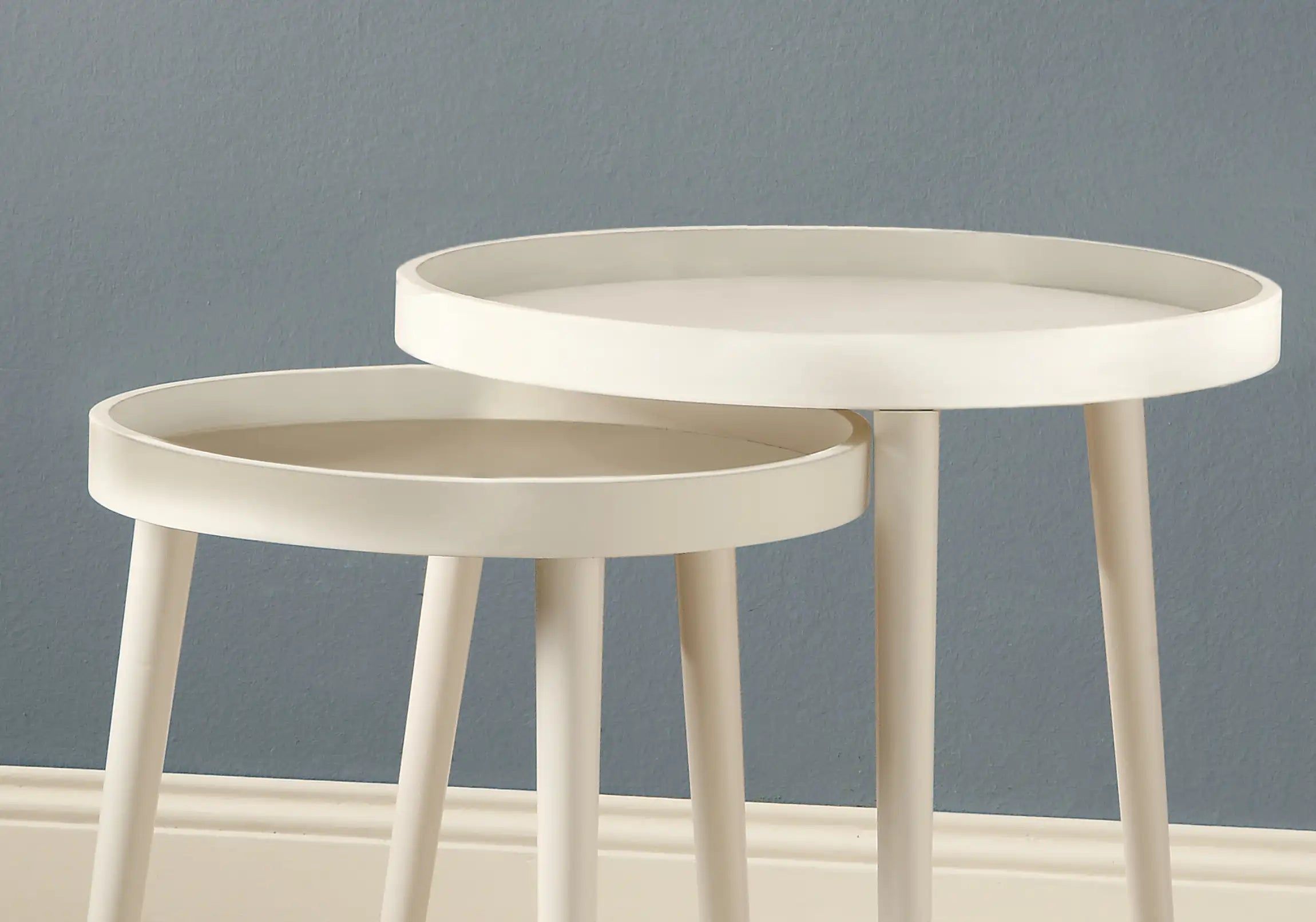 Monarch Specialties Inc. White Nesting Table - I 3081 | Nesting Tables ... with