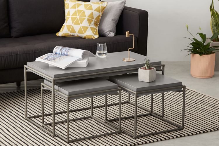 Nesting Coffee Tables Ideas – Space Saving Furniture Designs in