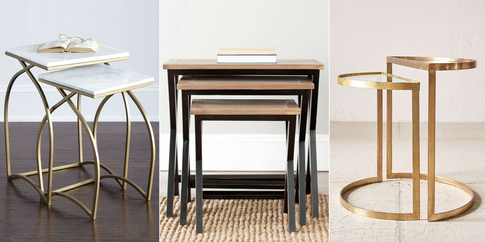 Nesting Tables Set - Batmanarchitects in Maximizing Small Spaces How Nesting Console Tables Help