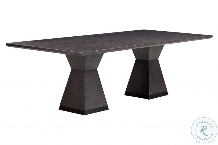Nolan Black Wood 98" Dining Table From Coleman Furniture | Coleman ... inside