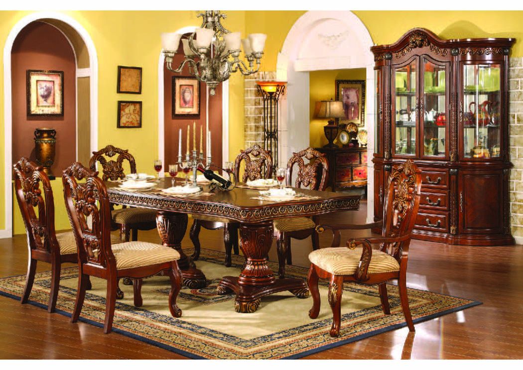 Regalia Cherry Wood 7 Pc Regalia Dining Set American Furniture in Understanding the Enduring Appeal of Cherry Wood Furniture The Garner Set
