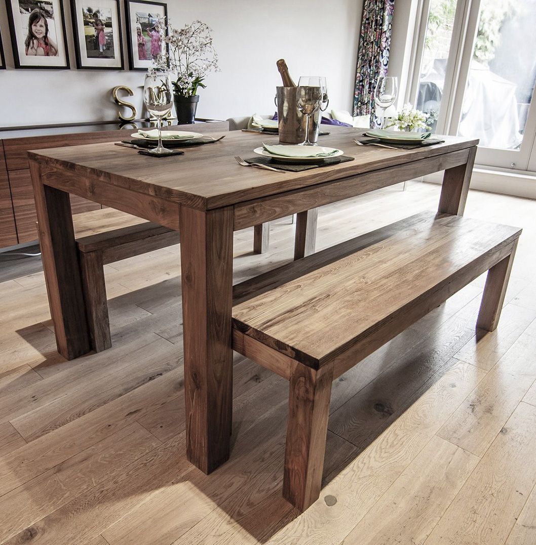 Rustic Wood Dining Benches : Grant Reclaimed Wood Upholstered Dining ... with regard to How to Style Your Rustic Minimalist Wood and Iron Dining Bench