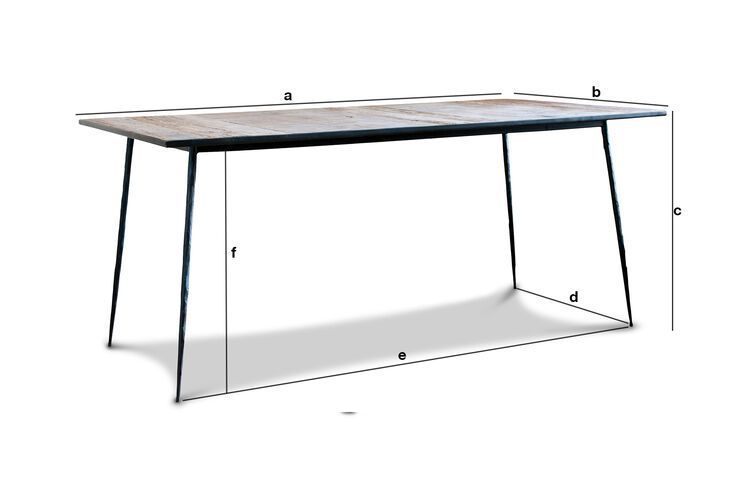 Sherman Natural Wood Dining Table - Finesse And Elegance | Pib regarding Is the Sherman Dining Table Right for Your Home A Deep Dive into Natural Style