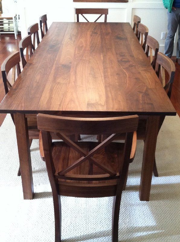 Solid Walnut Dining Table – Artofit intended for Understanding the Beauty and Durability of Walnut Dining Tables