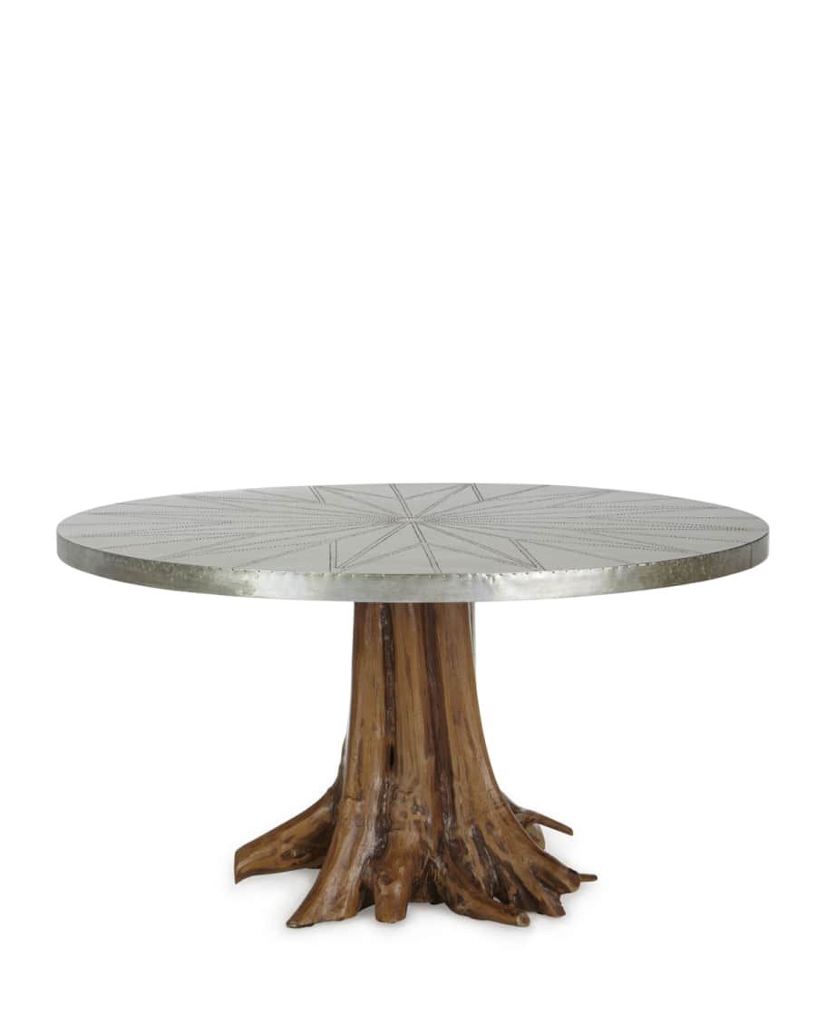 Sorrell Teak Root Dining Table pertaining to