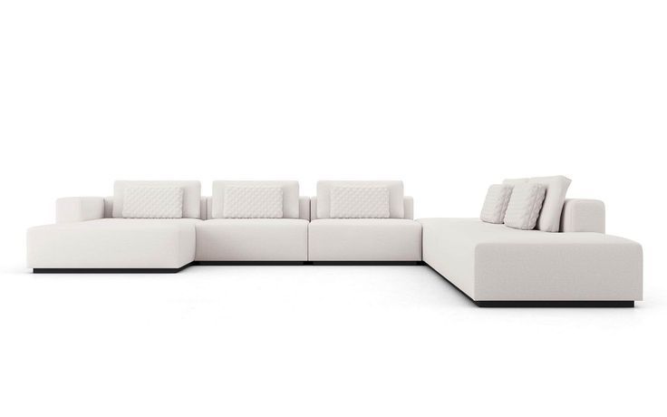 Spruce Modular Sectional Sofa With Left Facing Chaise In Chalk Fabric regarding Understanding the Versatility of a Chalk Fabric Spruce Sectional Sofa