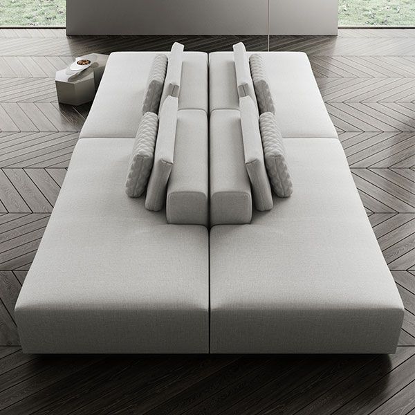 Understanding the Versatility of a Chalk Fabric Spruce Sectional Sofa