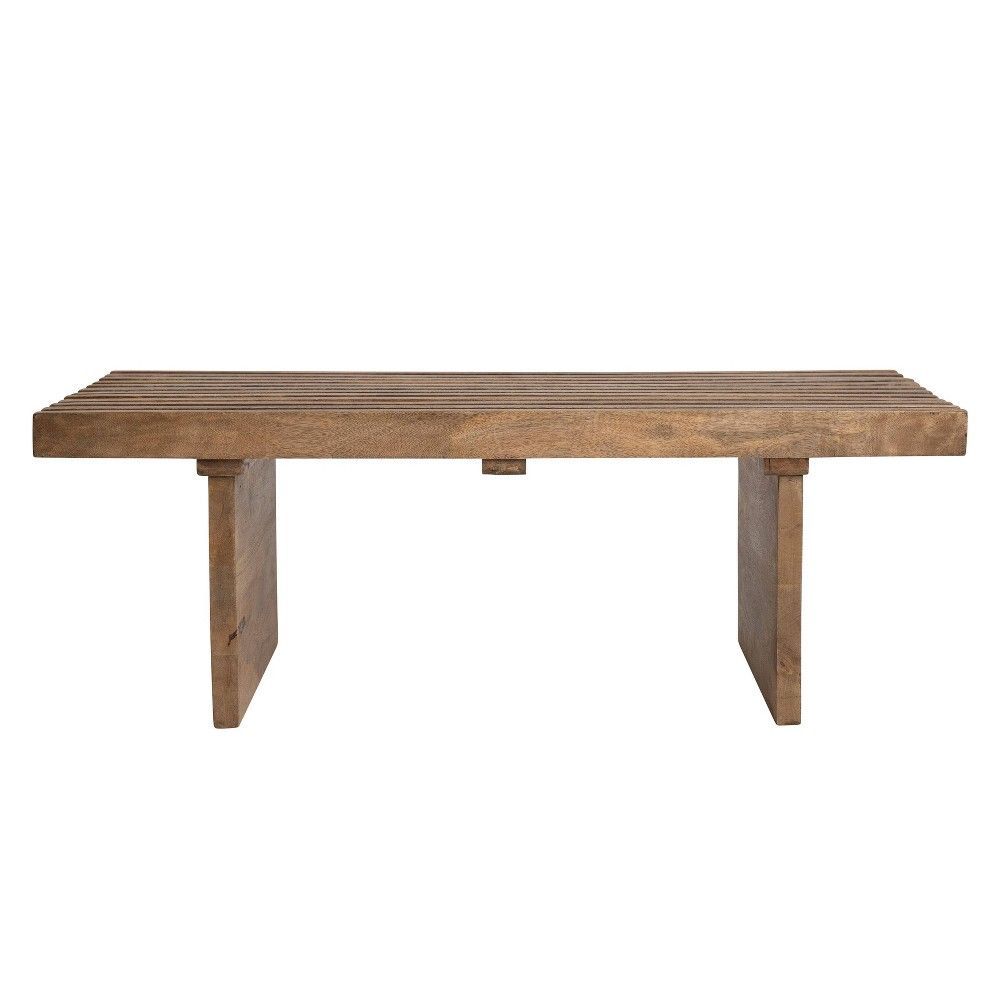 Storied Home Mango Wood Slatted Coffee Table Natural In 2024 | Mango ... regarding Why a Natural Wood and Slate Coffee Table is a Statement Piece for Your Home