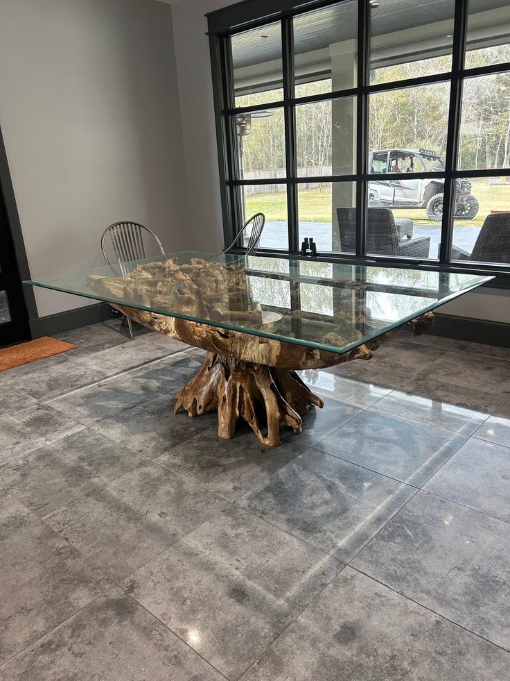 The Artistry Behind the Scarlett 79″ Rectangular Teak Root Dining Table