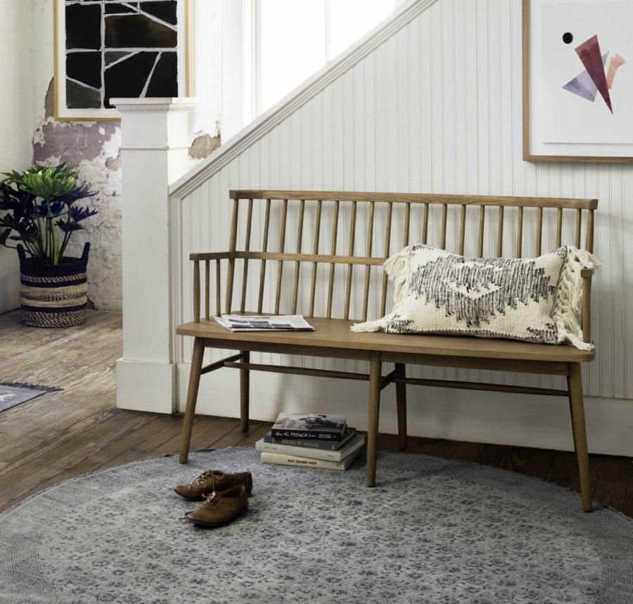 Sutton Bench | Amber Interiors, Furniture, Oak Bench intended for