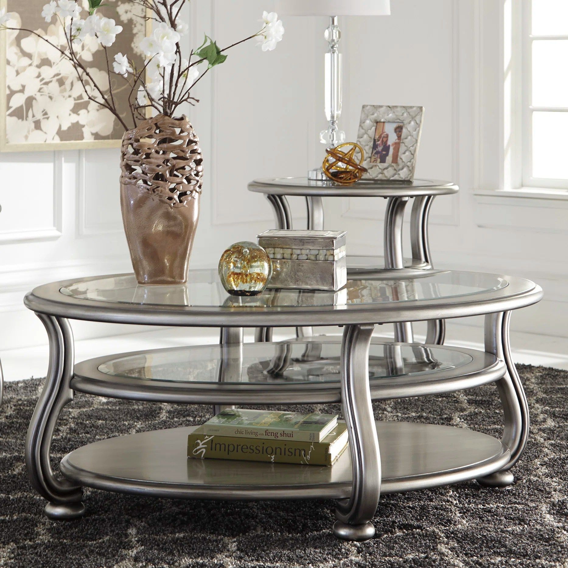 The Ashley Farmhouse Coffee Table: Introducing A Stylish And Functional ... regarding How the Anaheim Coffee Table Set Enhances Your Decor