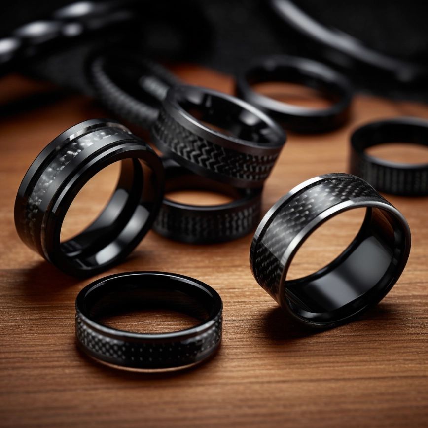 The Unique Appeal Of Carbon Fiber Rings: A Buyer's Guide - Contemporary ... for
