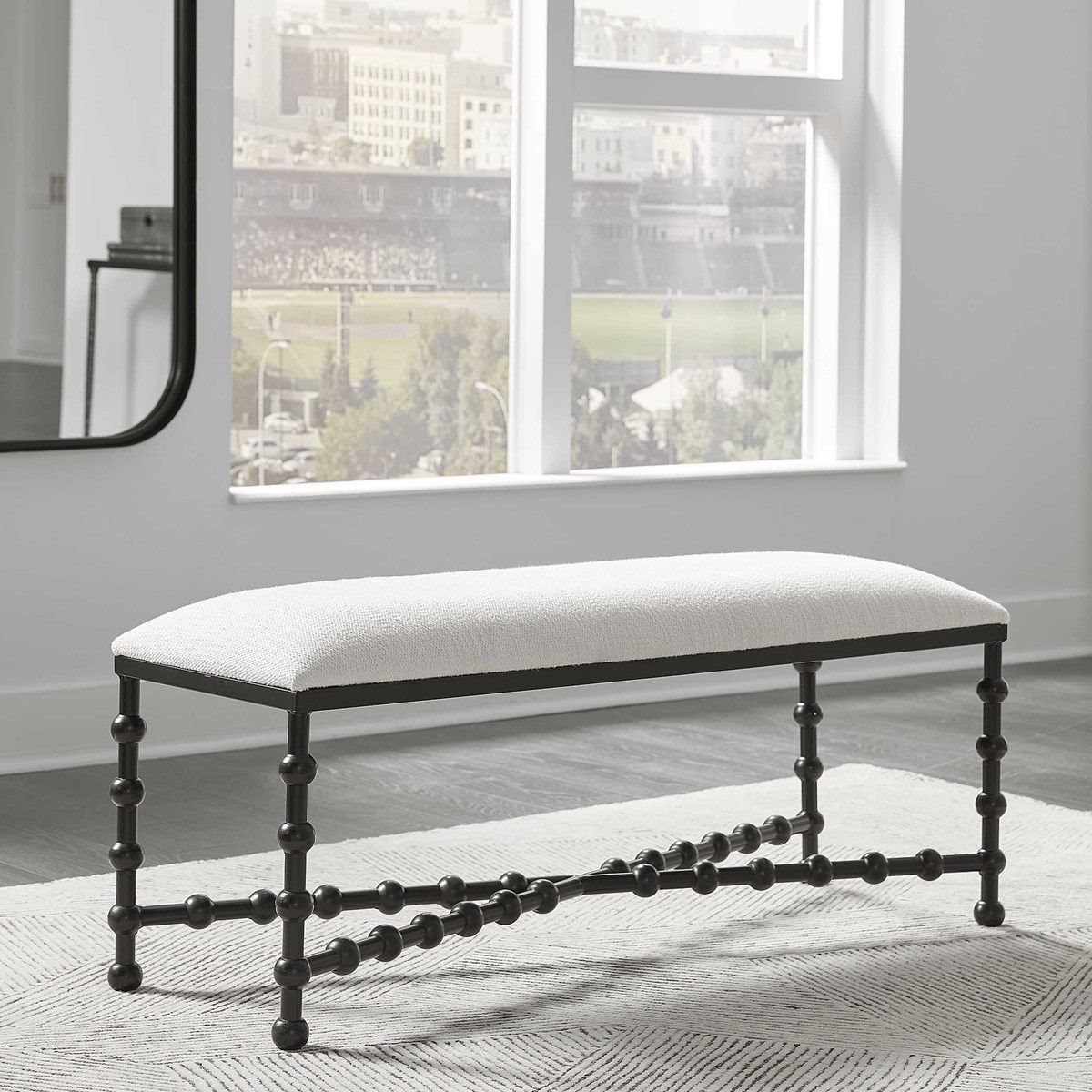 Uttermost Iron Drops Bench | The Gilded Thistle regarding The Enduring Appeal of the Uttermost Firth Bench