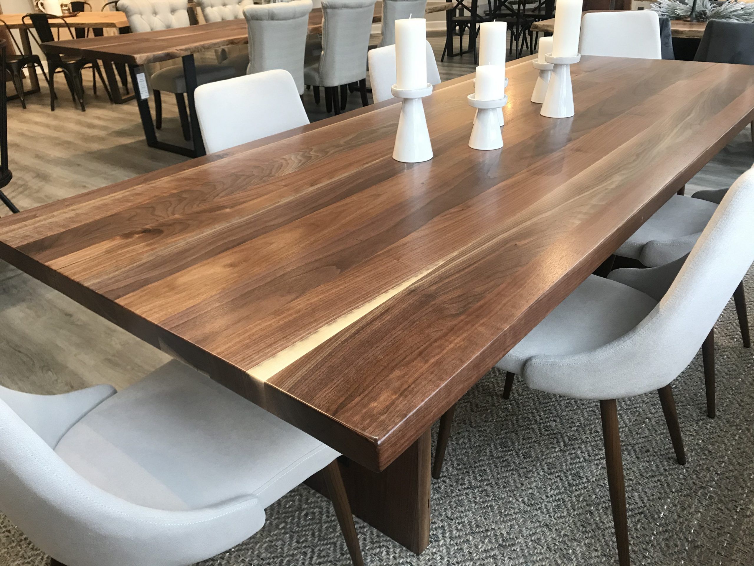 Walnut Dining Table Diy At Lise Robertson Blog throughout