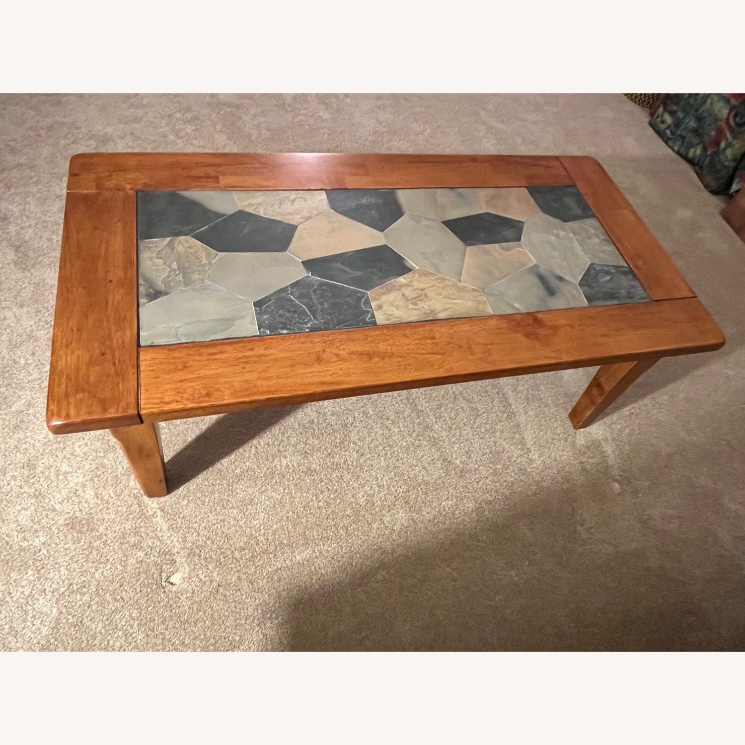 Why a Natural Wood and Slate Coffee Table is a Statement Piece for Your Home