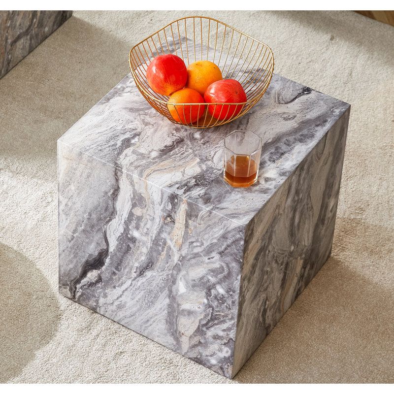 Wrought Studioâ„¢ Elevate Your Living Space With This Modern Mdf Coffee ... intended for Elevate Your Living Space with the Mimi Side and Coffee Table Collection