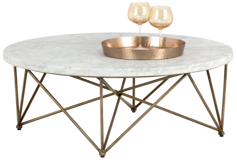 10 Best White Coffee Tables To Elevate Your Living Space intended for The Versatile Appeal of White Wood Coffee Tables with Gold Legs