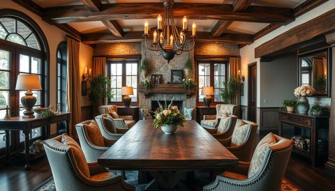 20 French Country Luxury Dining Room Decor Ideas - Workfleek regarding Designing Your Dining Space With the Warmth of the Lancaster Table