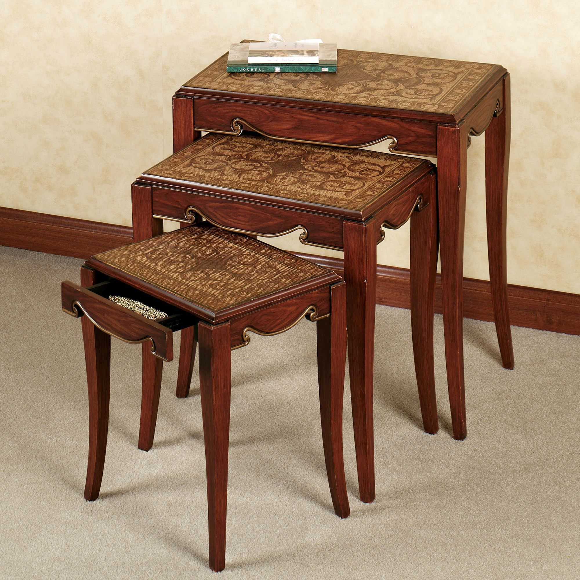 Adler Nesting Table Set inside Expert Tips for Caring for Your Silver Rothesay Nesting Table Set