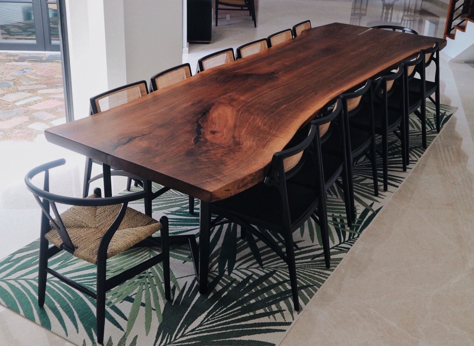American Black Walnut – The Best Wood For Dining Tables? regarding The Enduring Appeal of Dark Walnut in a 3-Piece Table Setting