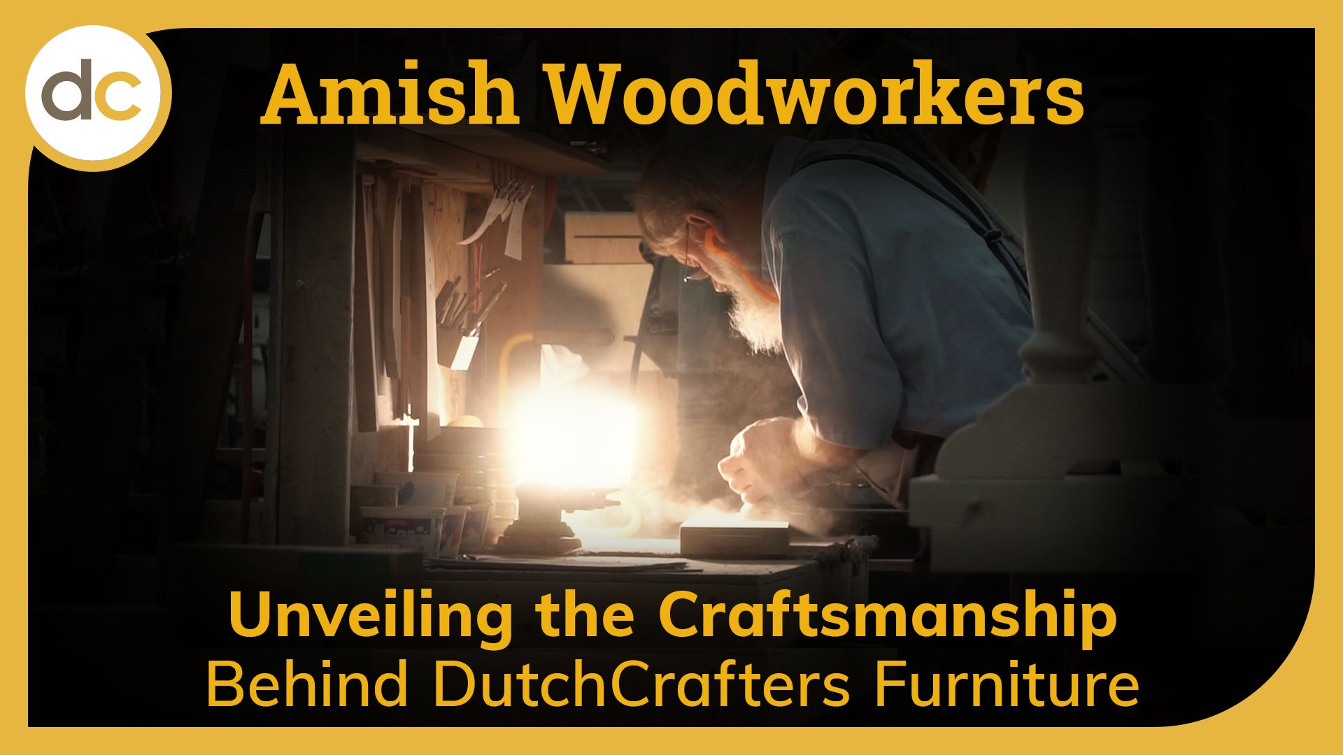 Amish Woodworkers: Unveiling The Craftsmanship Behind Amish Furniture with The Craftsmanship Behind the Redondo Baton Nickel Tables