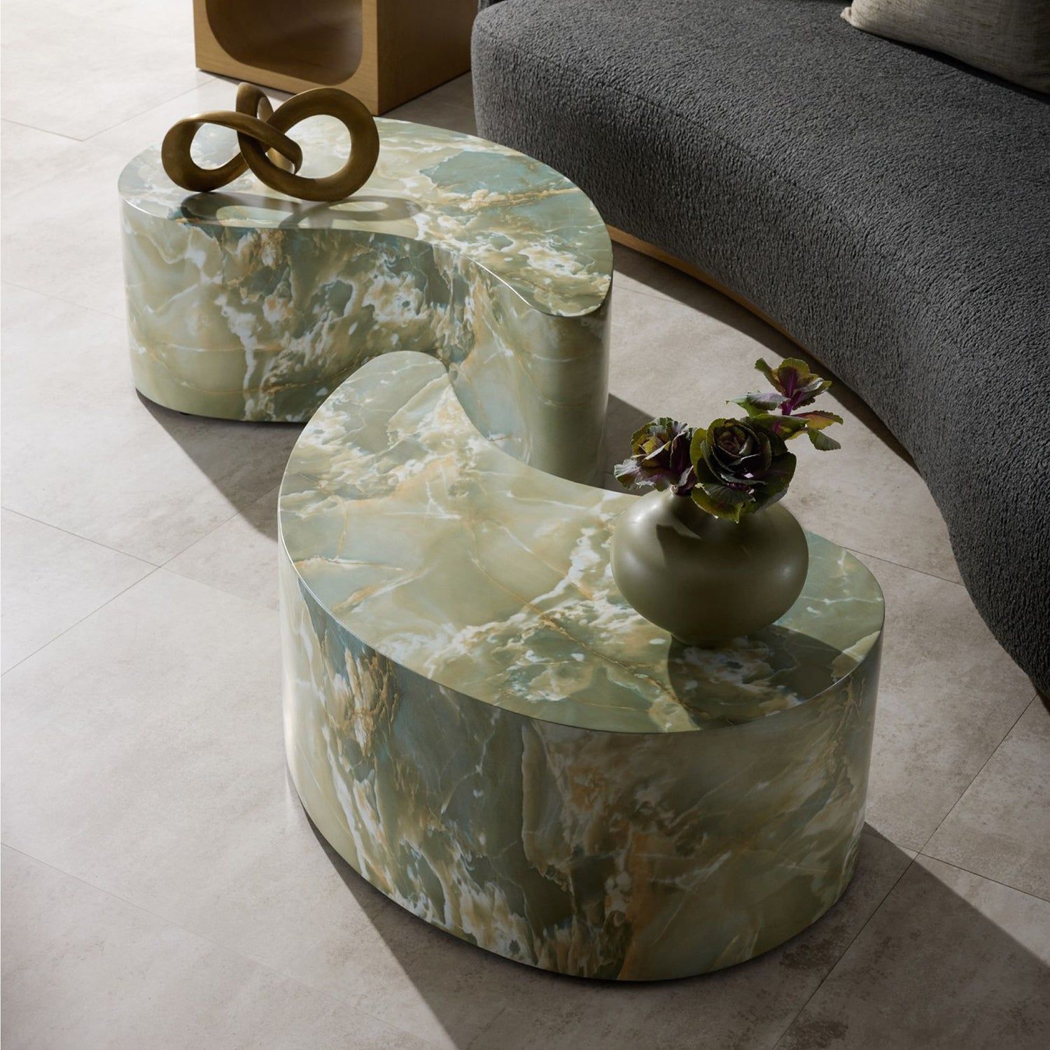 Arteriors Adeline Coffee Table Set Of 2 | Coffee Table Setting, Living ... inside