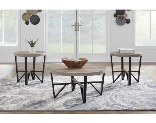 Ashley Deanlee Coffee Table &amp; Two End Tables | Homemakers in Understanding the Versatility of the Deanlee Grayish Brown/Black Table Set
