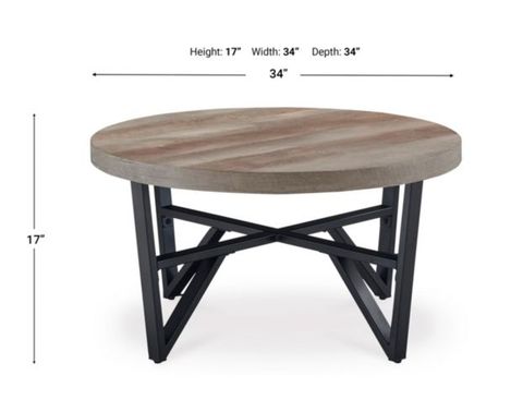 Ashley Deanlee Coffee Table & Two End Tables | Homemakers regarding