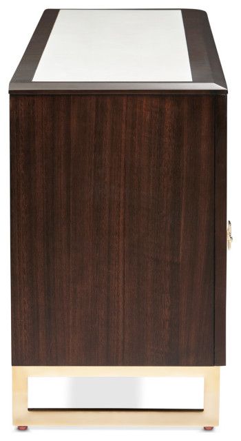 Belmont Place Media Cabinet Espresso - Contemporary - Entertainment ... regarding Elevate Your Dining Experience with the Belmont Place Espresso Table