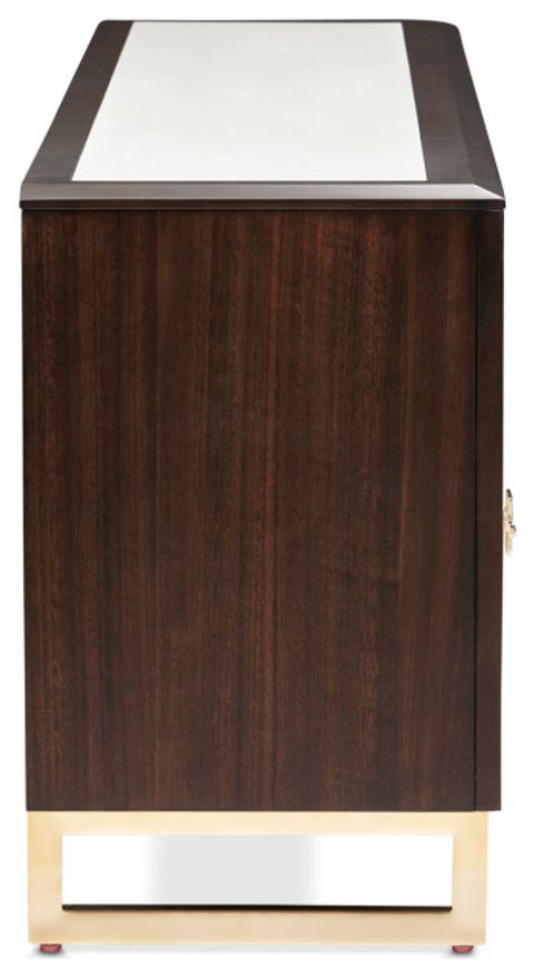 Belmont Place Media Cabinet Espresso - Contemporary - Entertainment ... regarding Elevate Your Dining Experience with the Belmont Place Espresso Table