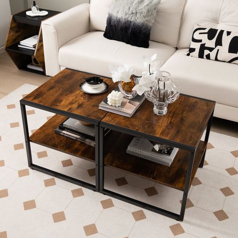 Borough Wharf Mallery 2 Piece Side Table Set | Wayfair.co.uk with