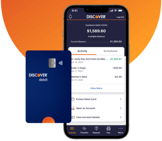 Checking Account - No Fees With Cashback Debit | Discover inside