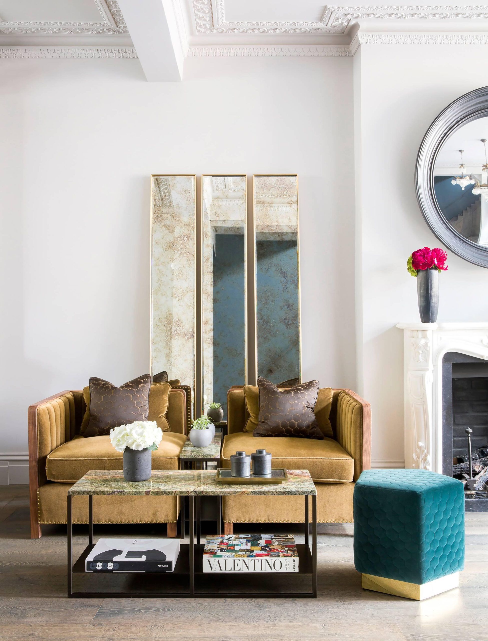 Contemporary Eros Coffee Table In Marble And Powder Coated Steel For ... intended for The Versatile Charm of the Eros Contemporary Coffee Table Ensemble